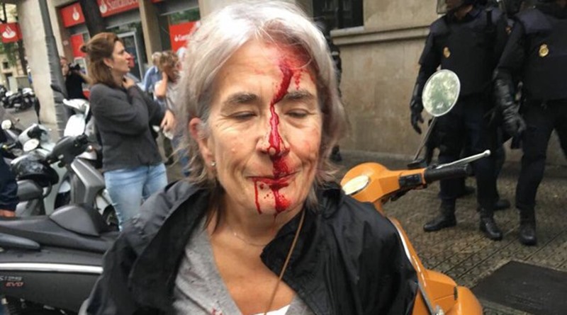 Represión en Cataluña